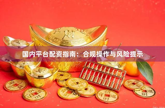 国内平台配资指南：合规操作与风险提示
